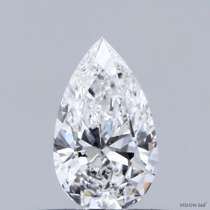 0.35 ct lab-grown Pear Diamond