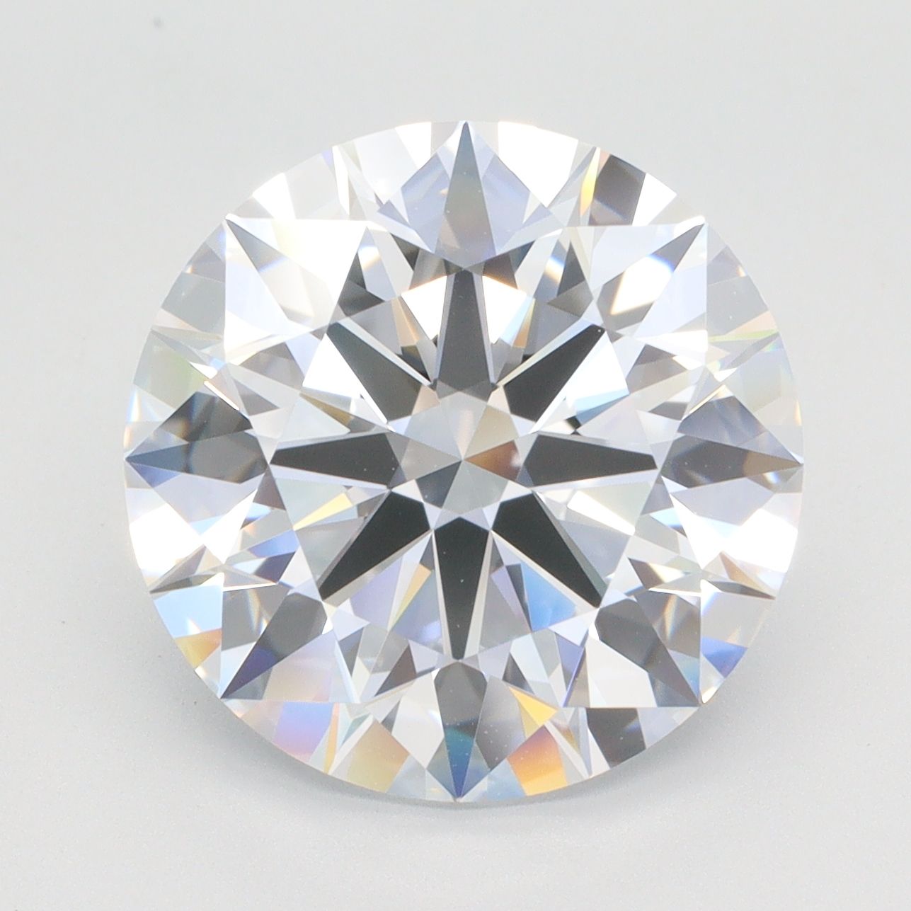 7.14 ct. round Lab Grown Diamond front image
