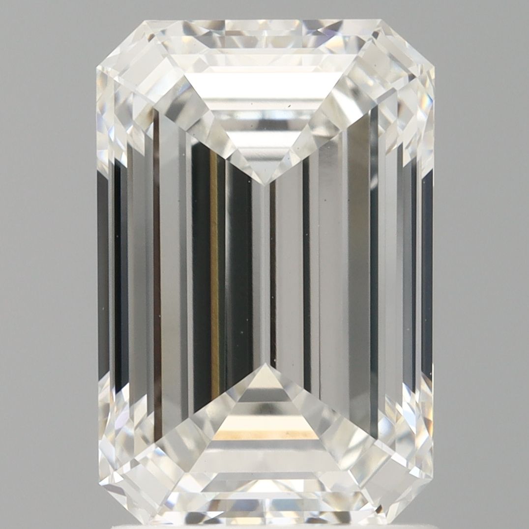 2.10 ct. emerald Lab Grown Diamond front image