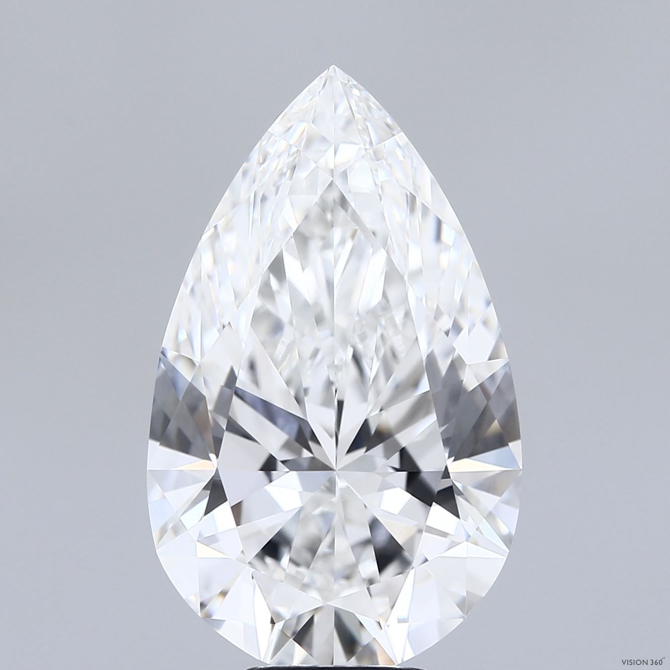 8.07 ct. pear Lab Grown Diamond front image