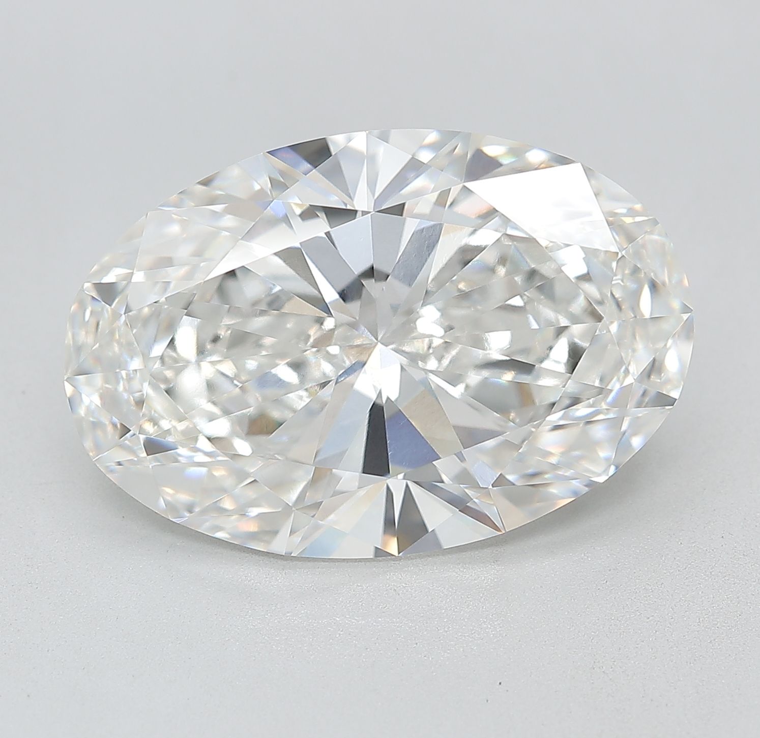 9.87 ct. oval Lab Grown Diamond front image