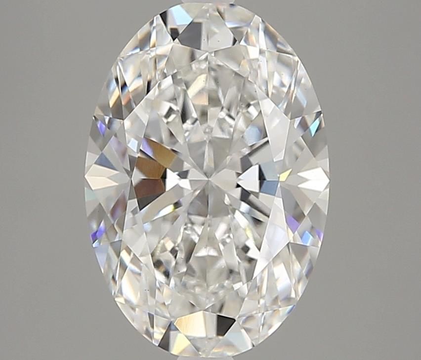 3.44 ct. oval Lab Grown Diamond front image
