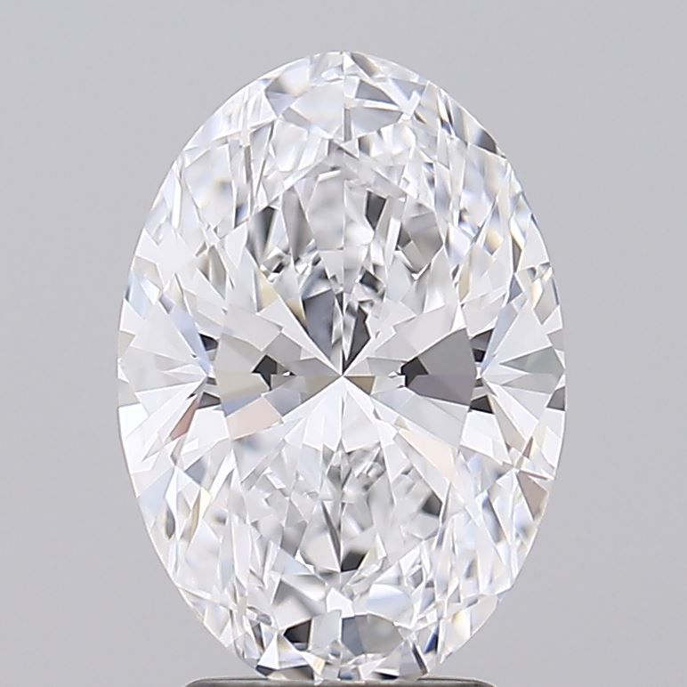 3.04 ct. oval Lab Grown Diamond front image