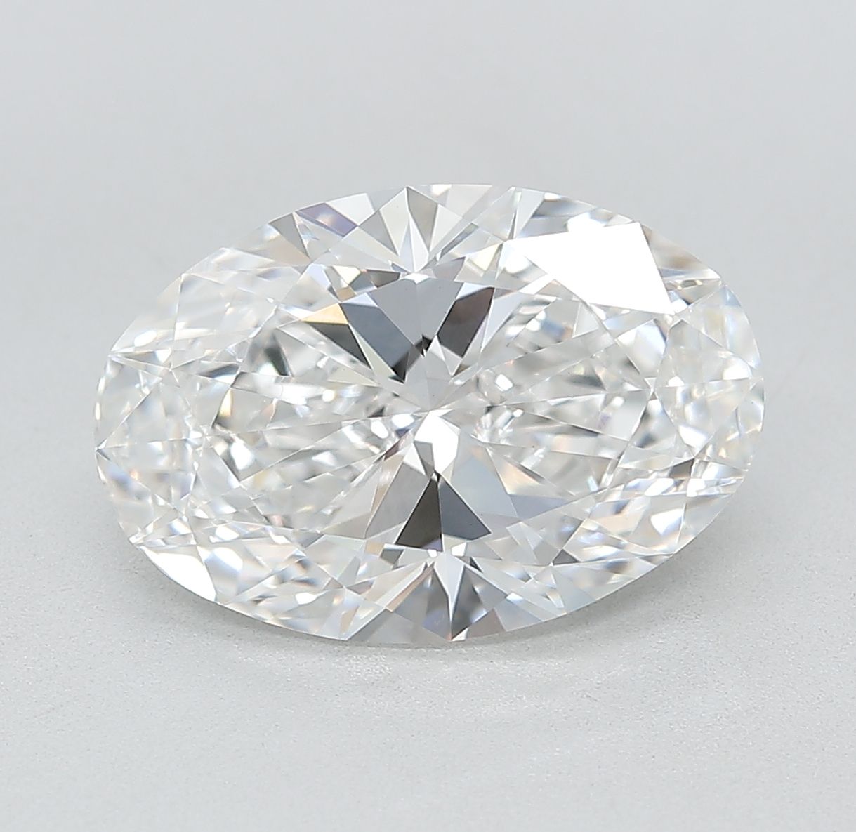4.24 ct. oval Lab Grown Diamond front image