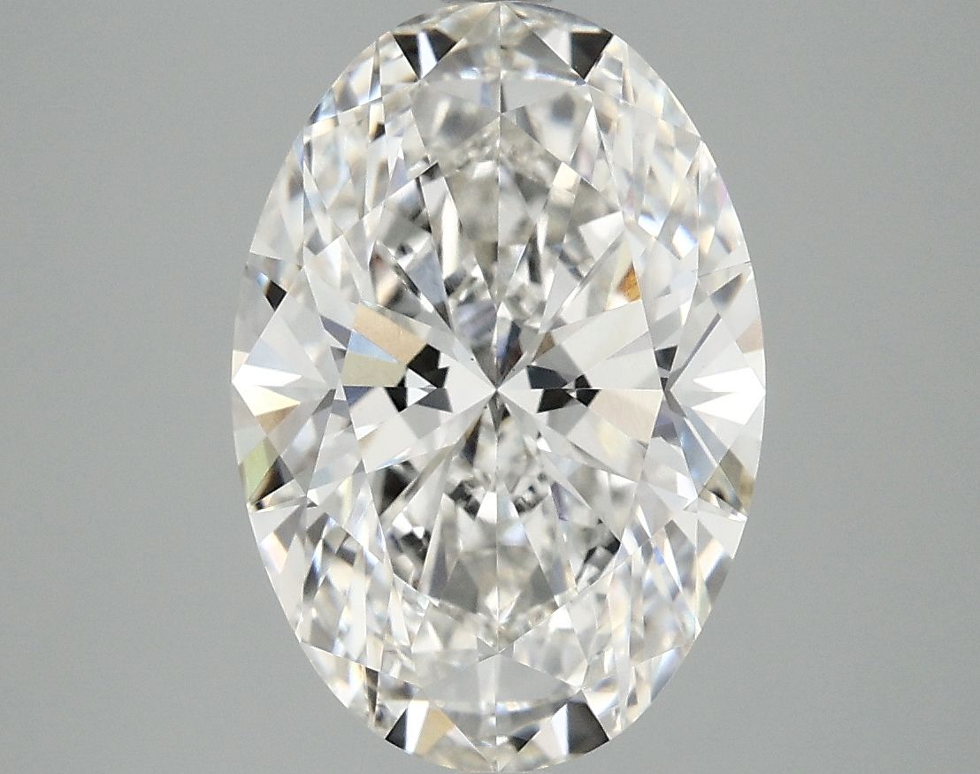3.81 ct. oval Lab Grown Diamond front image
