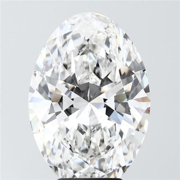 6.05 ct. oval Lab Grown Diamond front image
