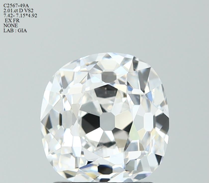 2.01 ct Old miner Diamond