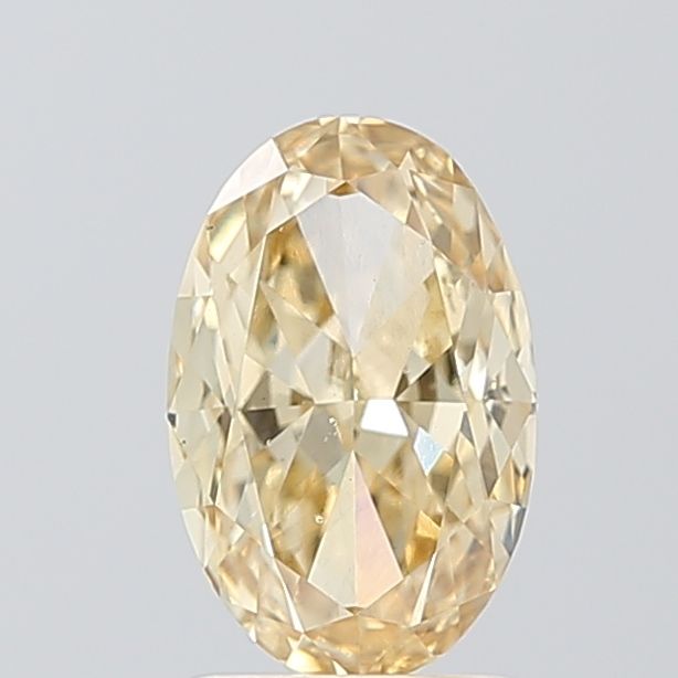 1.81 CT Fancy Light Yellow OVAL
