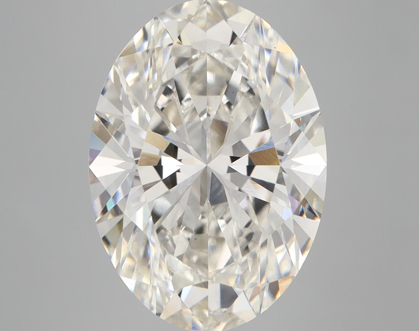 7.23 ct. oval Lab Grown Diamond front image