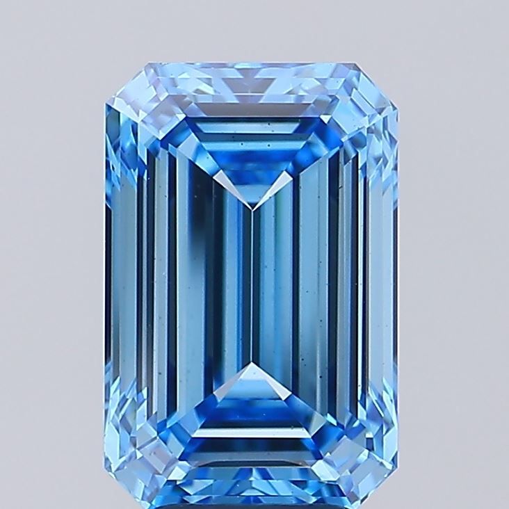 5.01 ct. emerald Lab Grown Diamond front image