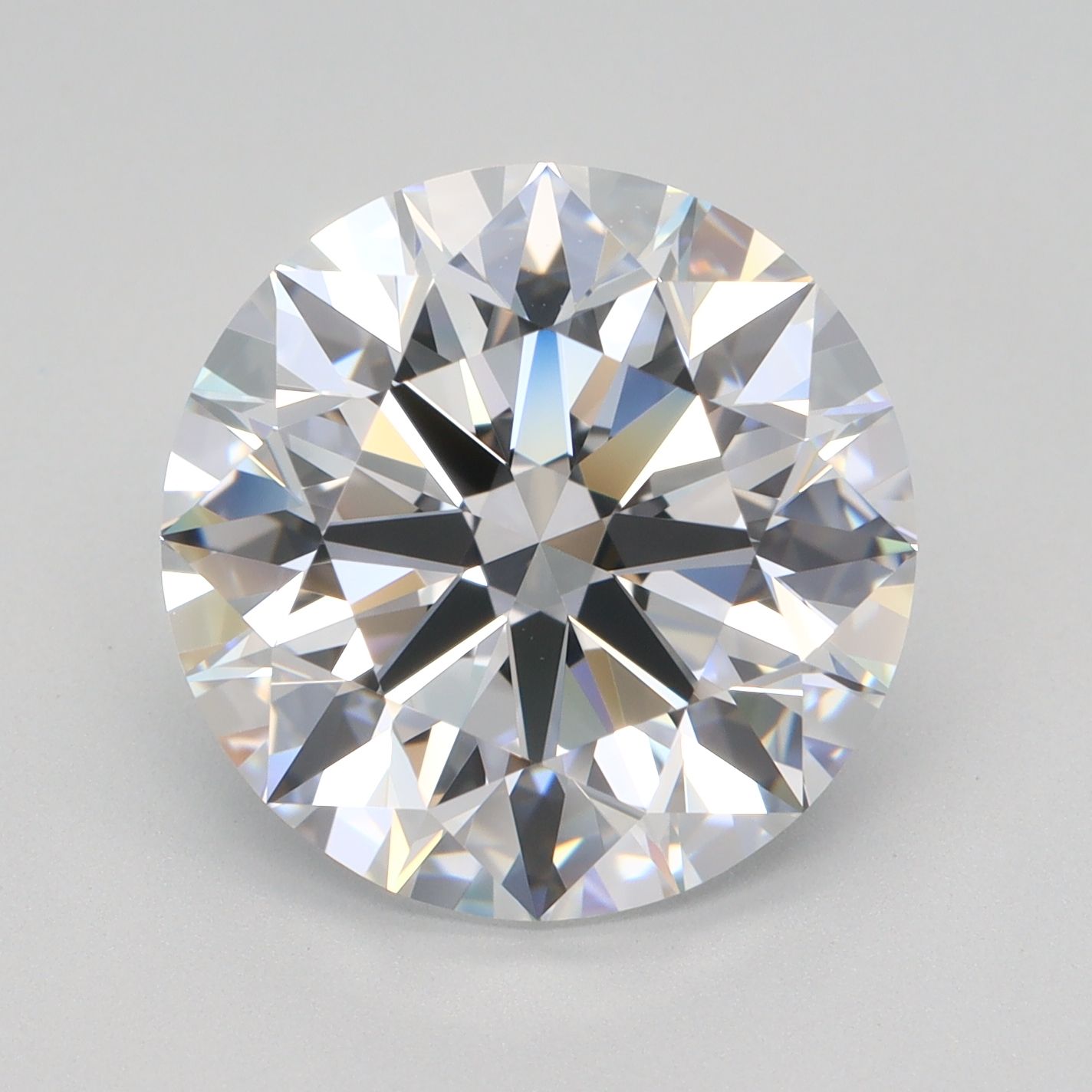 5.02 ct. round Lab Grown Diamond front image