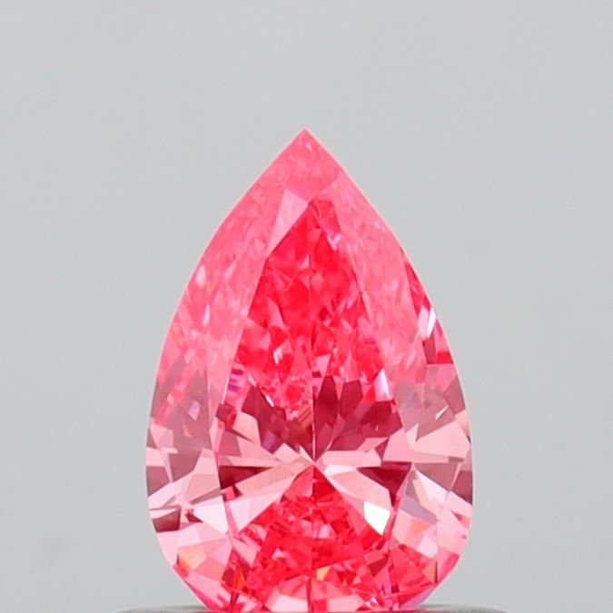 0.41 CT Fancy Vivid Pink PEAR