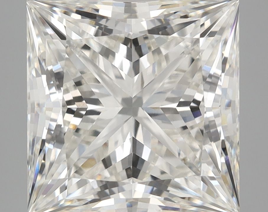6.01 ct. princess Lab Grown Diamond front image