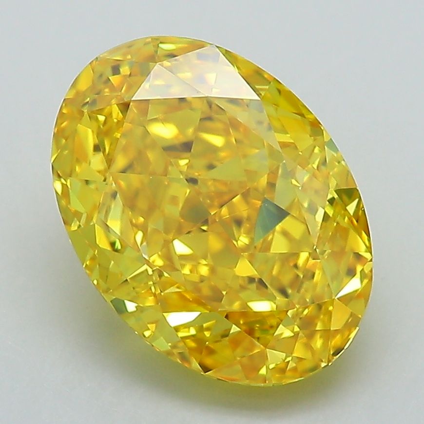 3.74 ct. oval Lab Grown Diamond front image