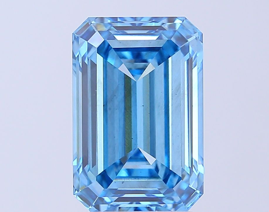5.03 ct. emerald Lab Grown Diamond front image