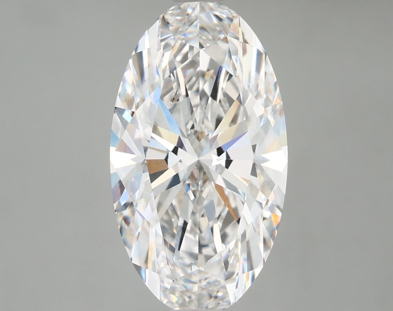 4.37 ct. oval Lab Grown Diamond front image