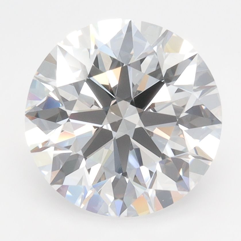 3.25 ct. round Lab Grown Diamond front image
