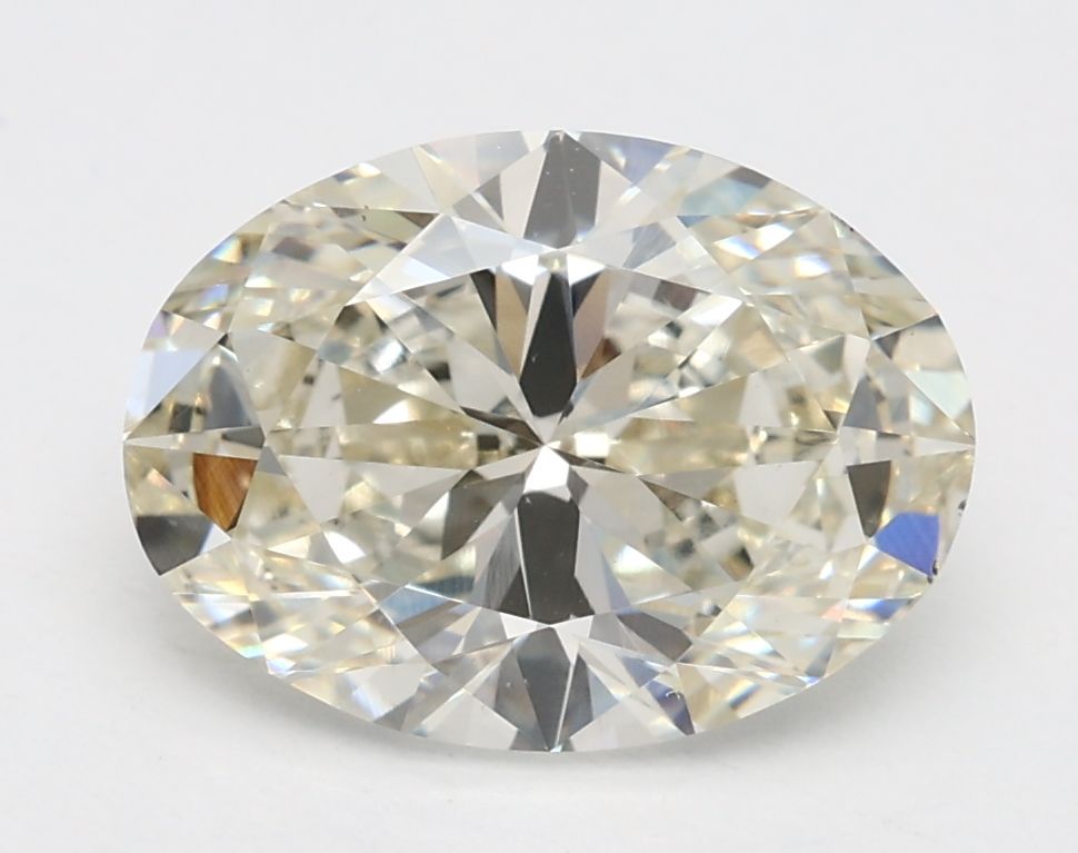 2.06 ct. oval Lab Grown Diamond front image