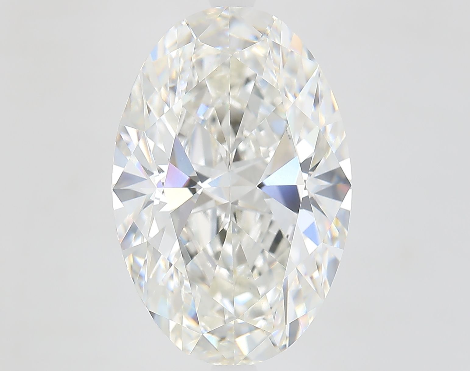 9.51 ct. oval Lab Grown Diamond front image