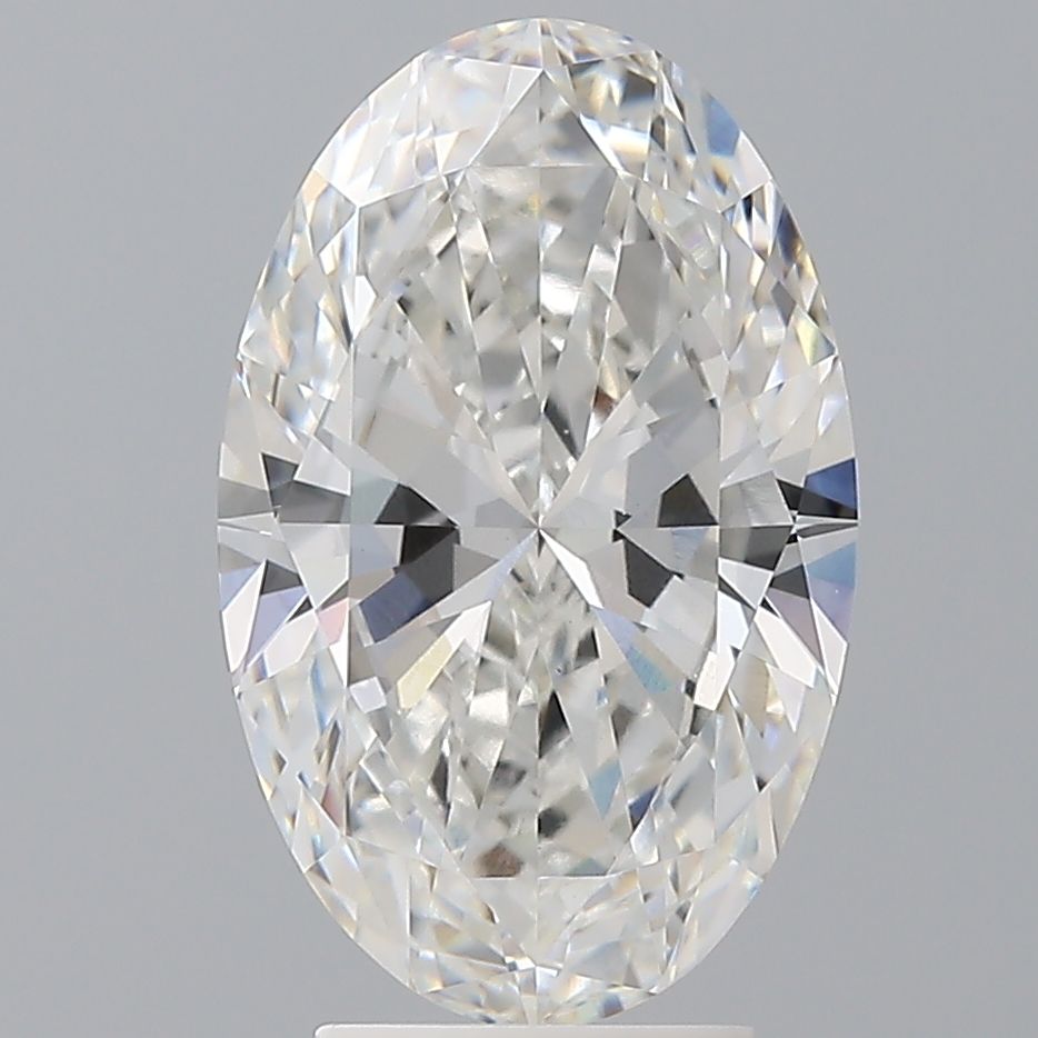 4.02 ct. oval Lab Grown Diamond front image