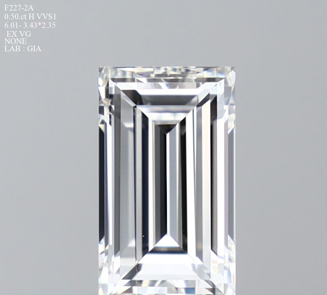 0.5 ct Baguette Diamond