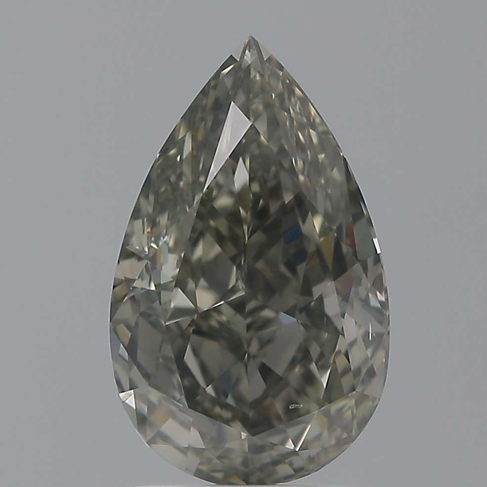 Diament 2.01 ct Fancy Dark Gray/SI1