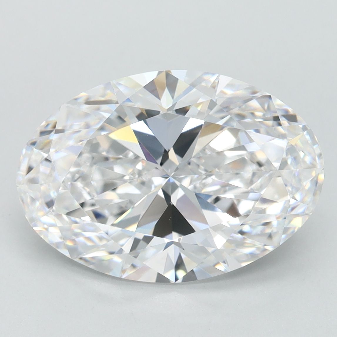 3.40 ct. oval Lab Grown Diamond front image