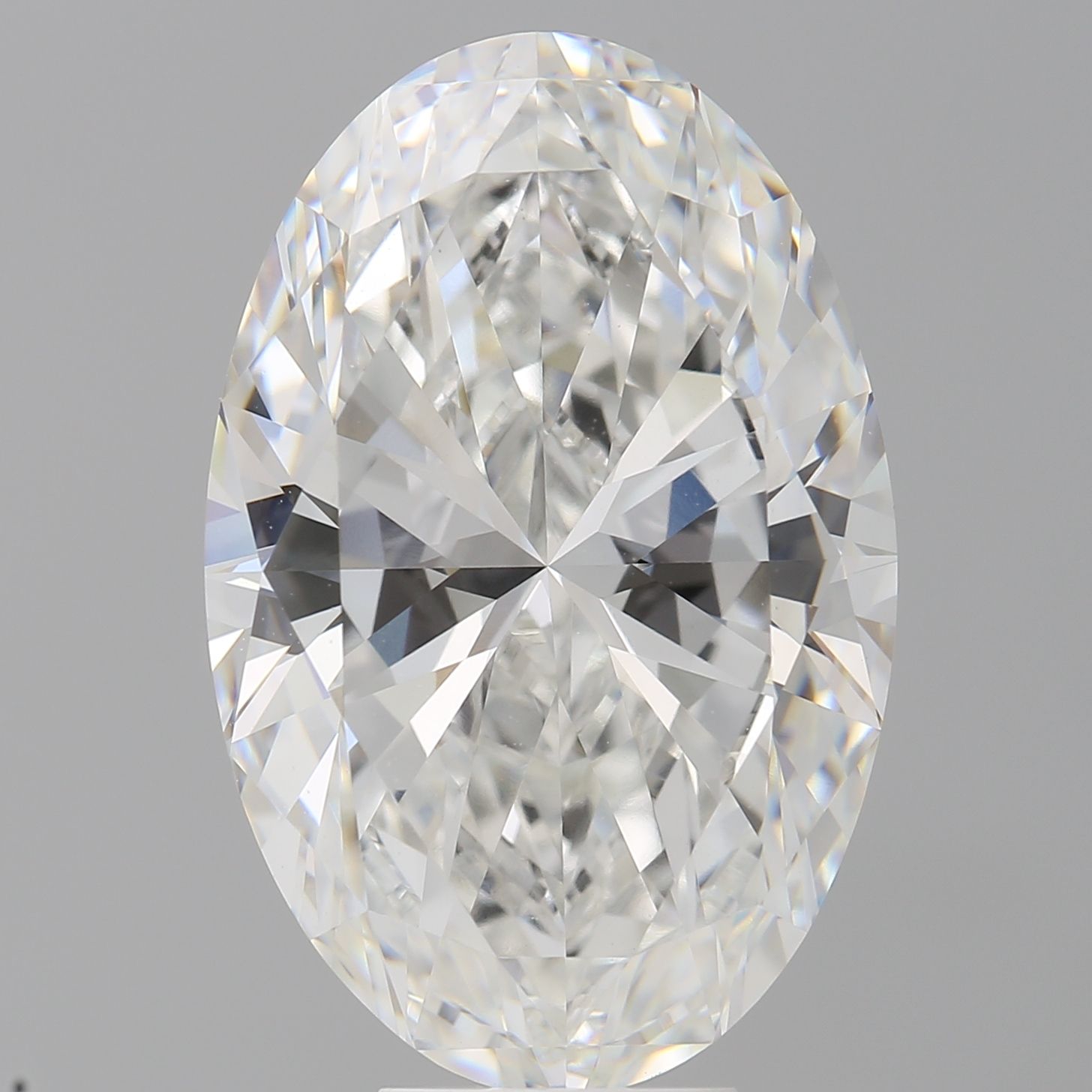 9.01 ct. oval Lab Grown Diamond front image