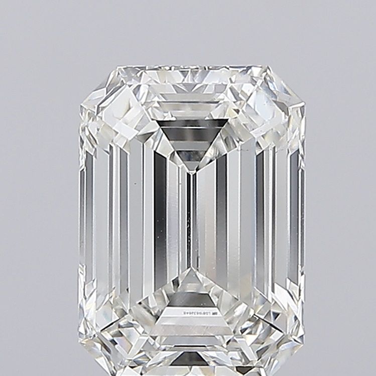 4.68 ct. emerald Lab Grown Diamond front image