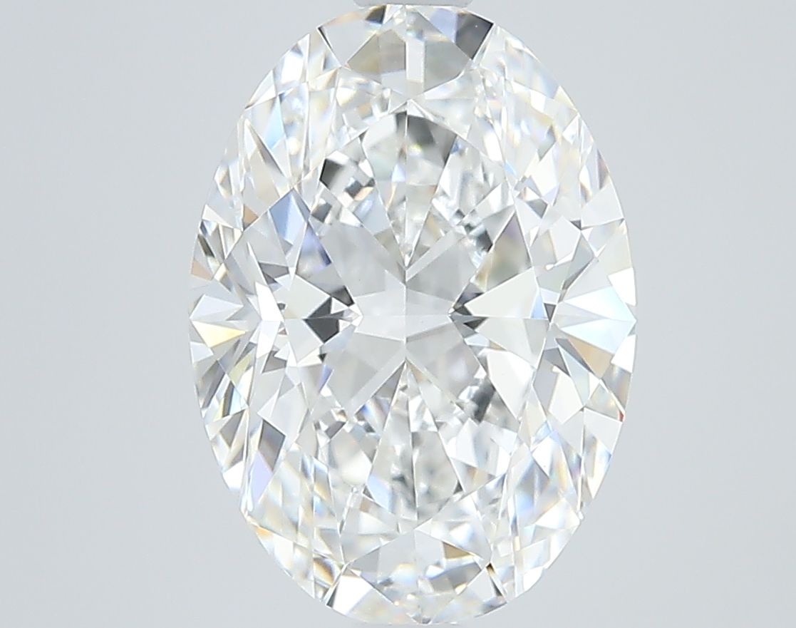 4.09 ct. oval Lab Grown Diamond front image