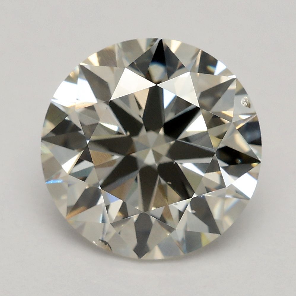 2.70 ct. round Lab Grown Diamond front image