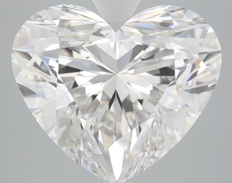 5.34 ct. heart Lab Grown Diamond front image