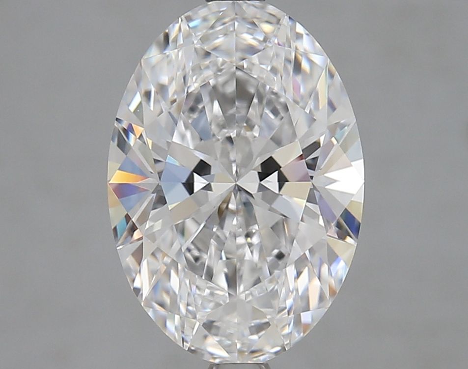 3.41 ct. oval Lab Grown Diamond front image