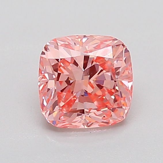 0.85 CT Fancy Vivid Pink CUSHION MODIFIED