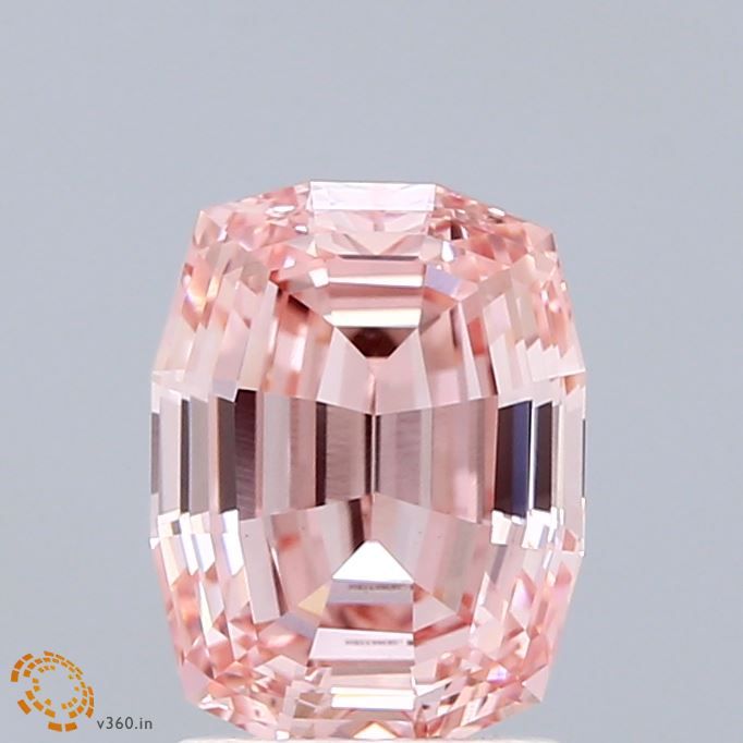 2.02 ct lab-grown Cushion Diamond