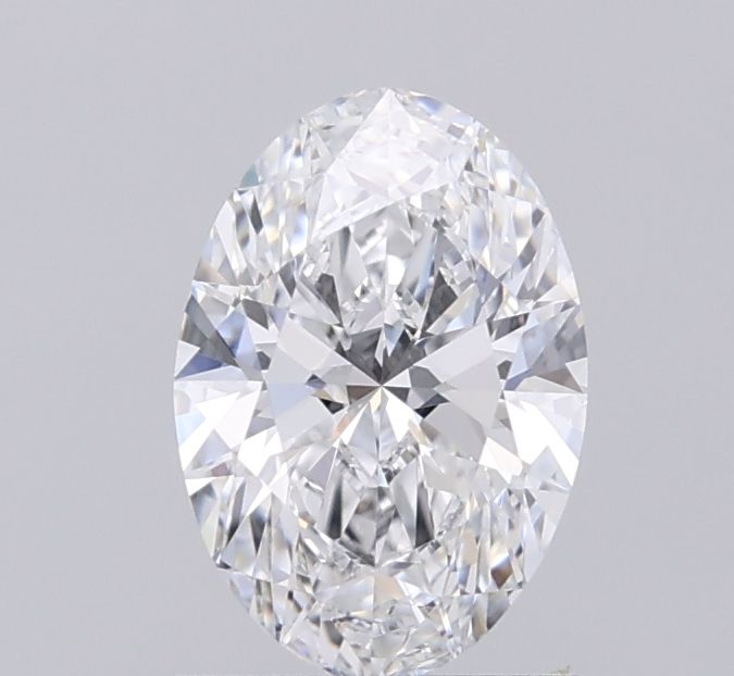 1.24 ct. oval Lab Grown Diamond front image