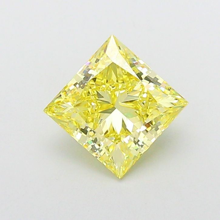 3.02 ct. princess Lab Grown Diamond front image