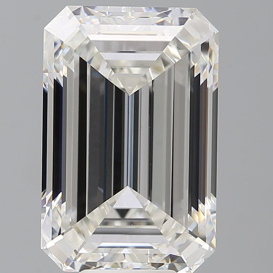 10.00 ct. emerald Lab Grown Diamond front image