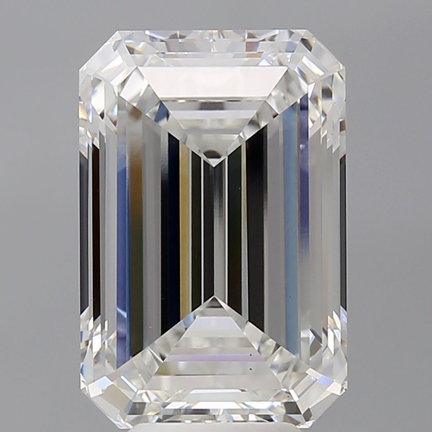 7.01 ct. emerald Lab Grown Diamond front image