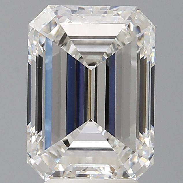 4.10 ct. emerald Lab Grown Diamond front image