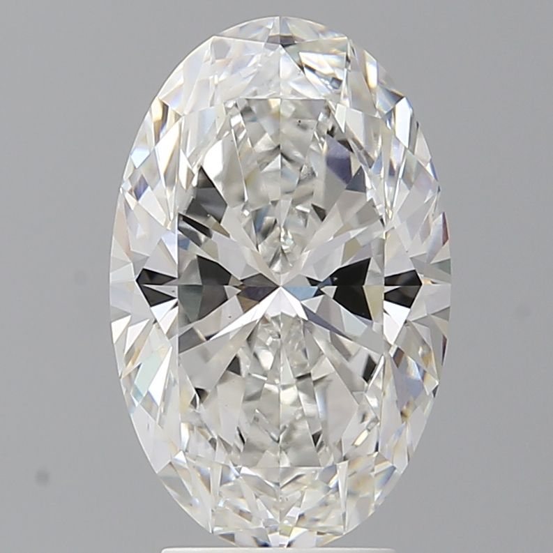 4.01 ct. oval Lab Grown Diamond front image