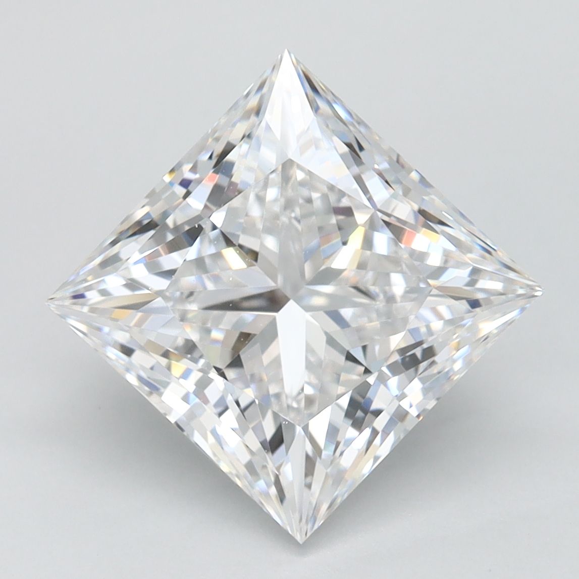 3.43 ct. princess Lab Grown Diamond front image