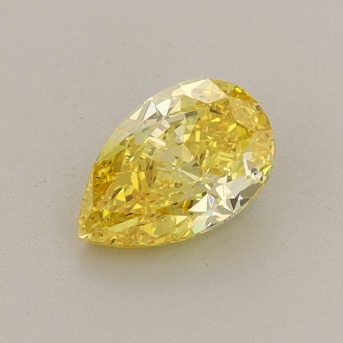 0.54 CT Fancy Vivid Yellow PEAR