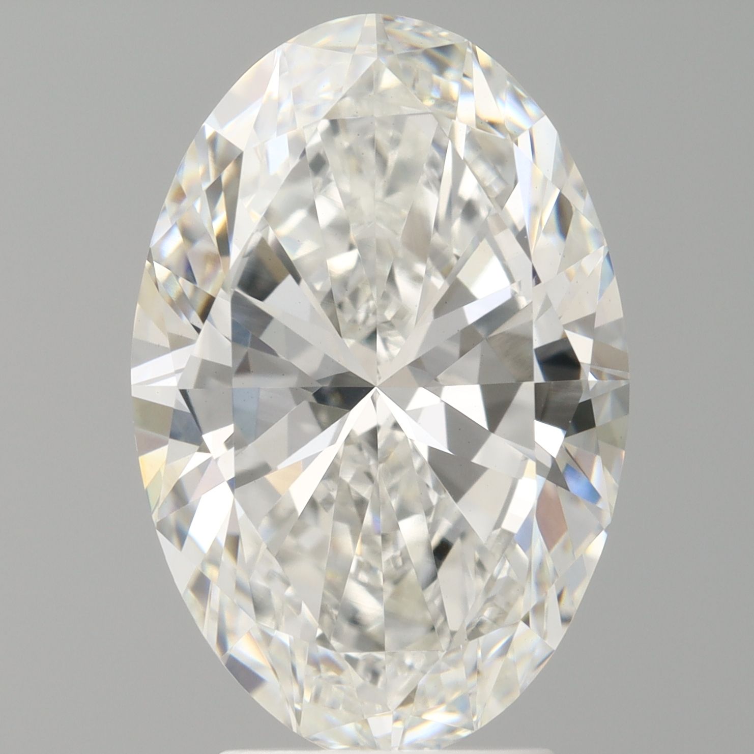 4.02 ct. oval Lab Grown Diamond front image