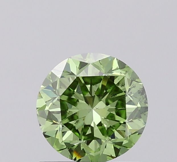 1.09 CT Fancy Vivid Green ROUND