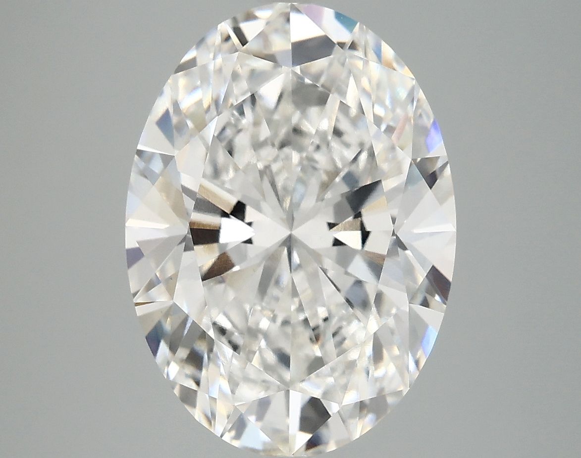 5.09 ct. oval Lab Grown Diamond front image
