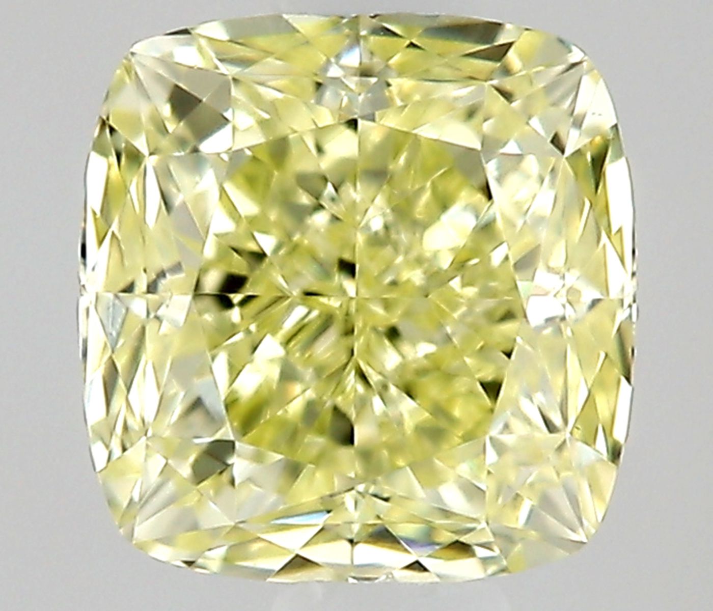 Diament 0.37 ct Fancy Light Yellow/VS1