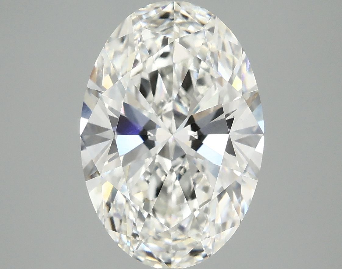 3.87 ct. oval Lab Grown Diamond front image