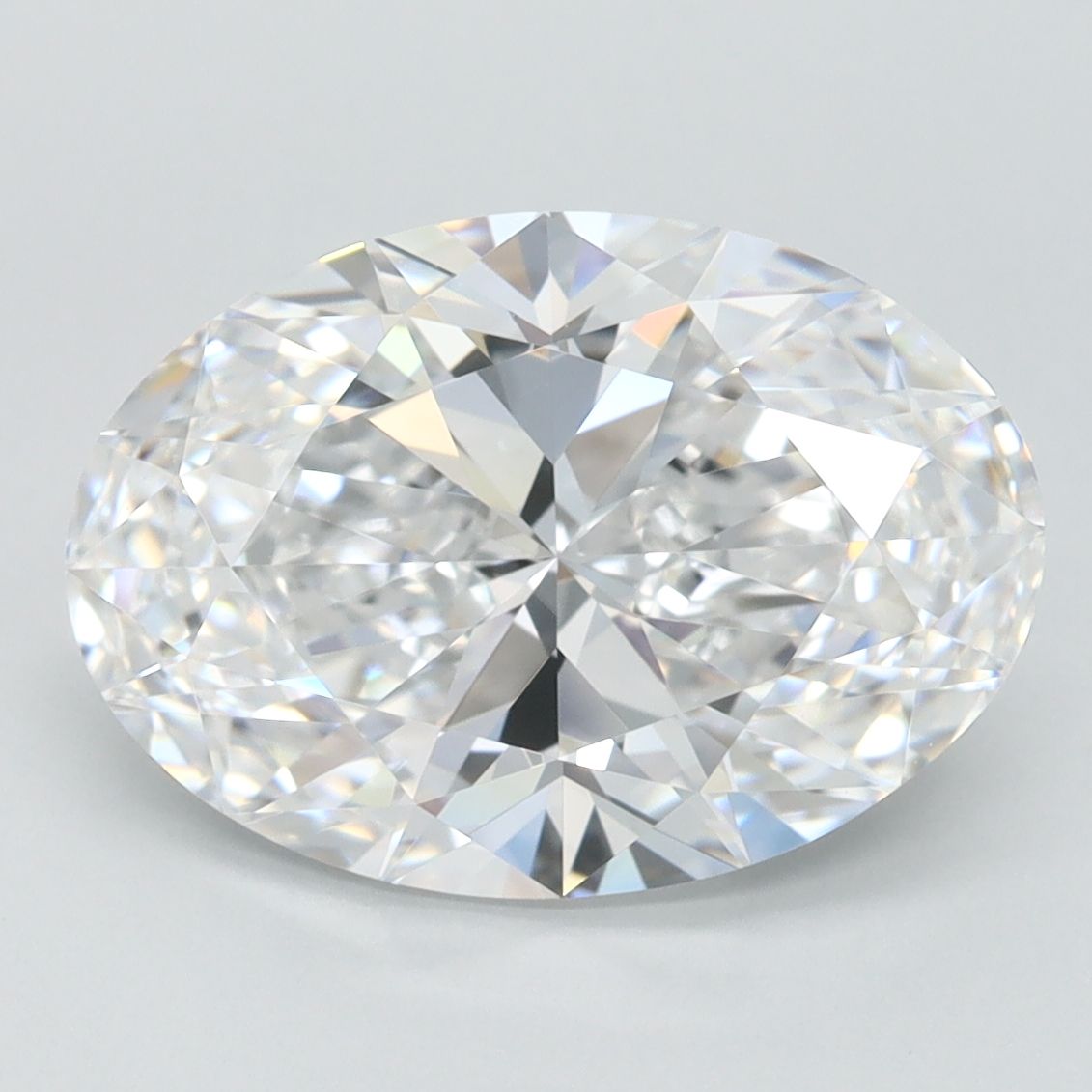 3.17 ct. oval Lab Grown Diamond front image