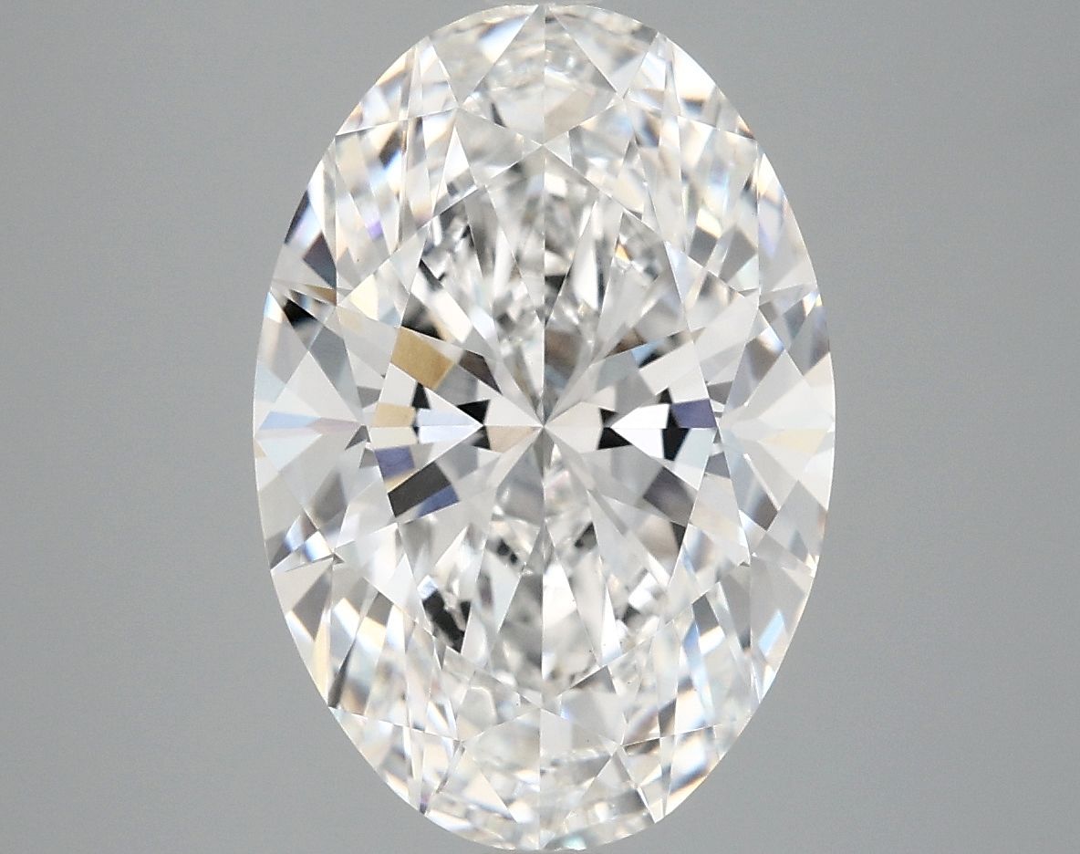 5.05 ct. oval Lab Grown Diamond front image